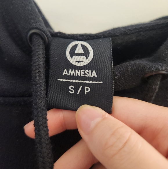 Rose Embroidered Hoodie Size S - Picture 3 of 3